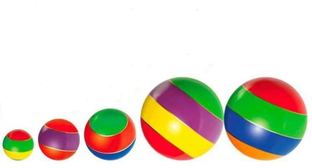 Купить Мячи резиновые (комплект из 5 мячей различного диаметра) в Зеленодольске 